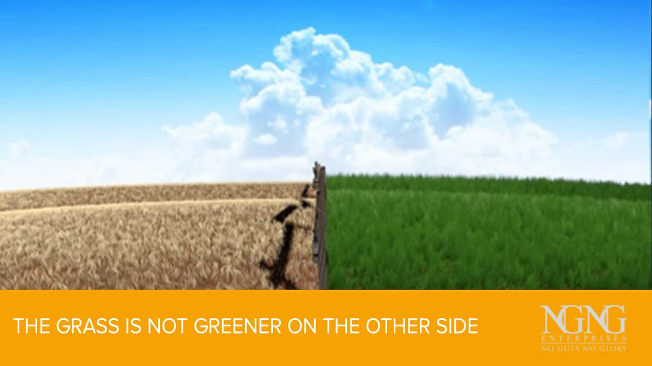 The Grass is NOT Greener on the Other Side - NGNG Enterprises, Inc. All ...