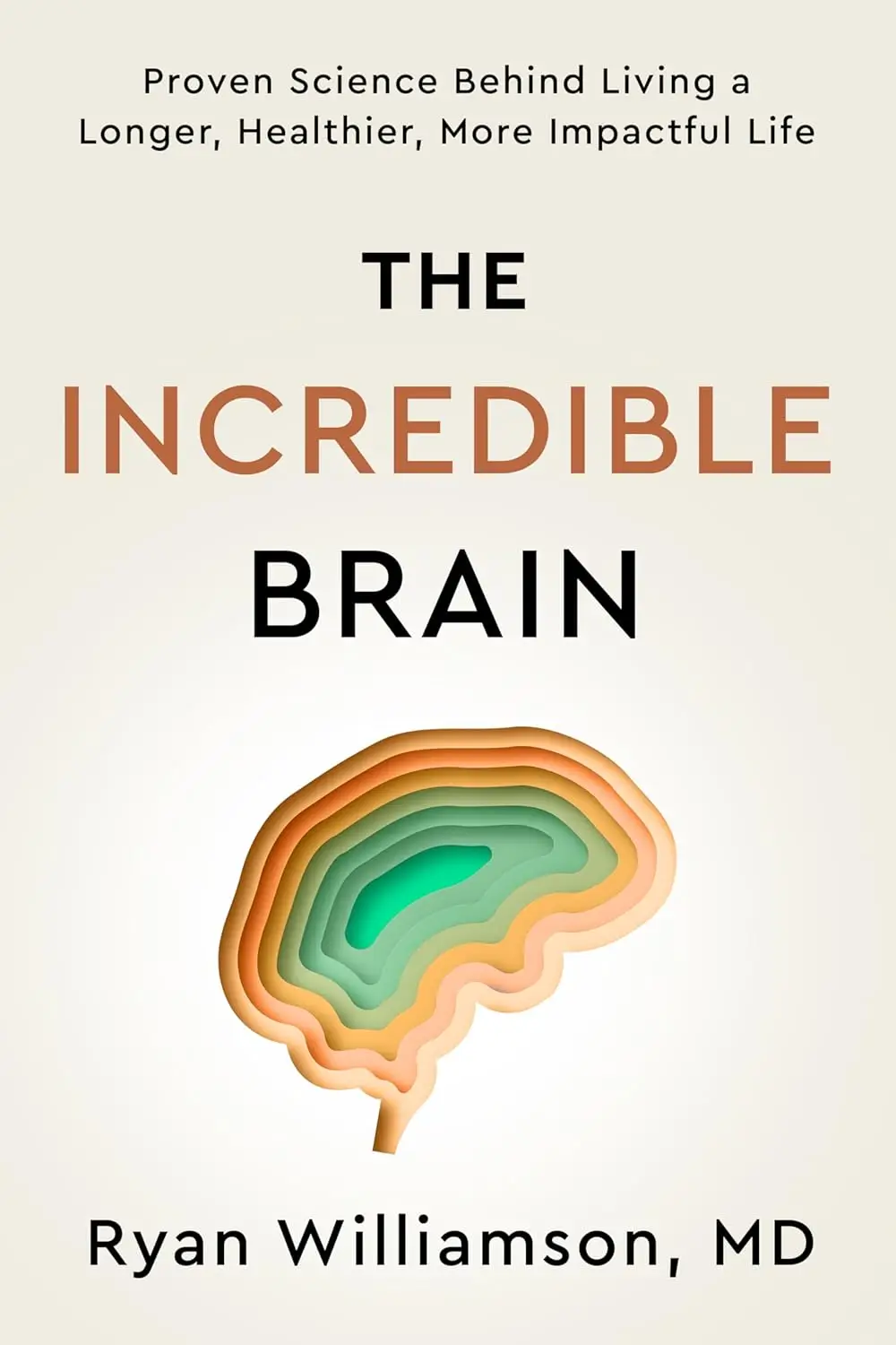 book cover The incredible brain by Ryan Wlliamson