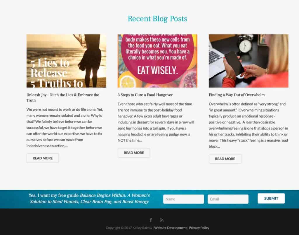 WordPress website development